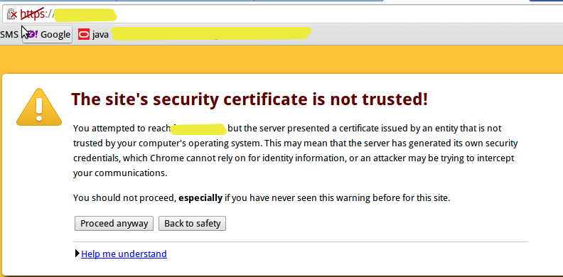 EXP-SSL Certificates